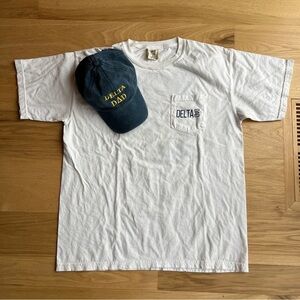 Michigan Tri-Delta Dad T-shirt and Ball Cap